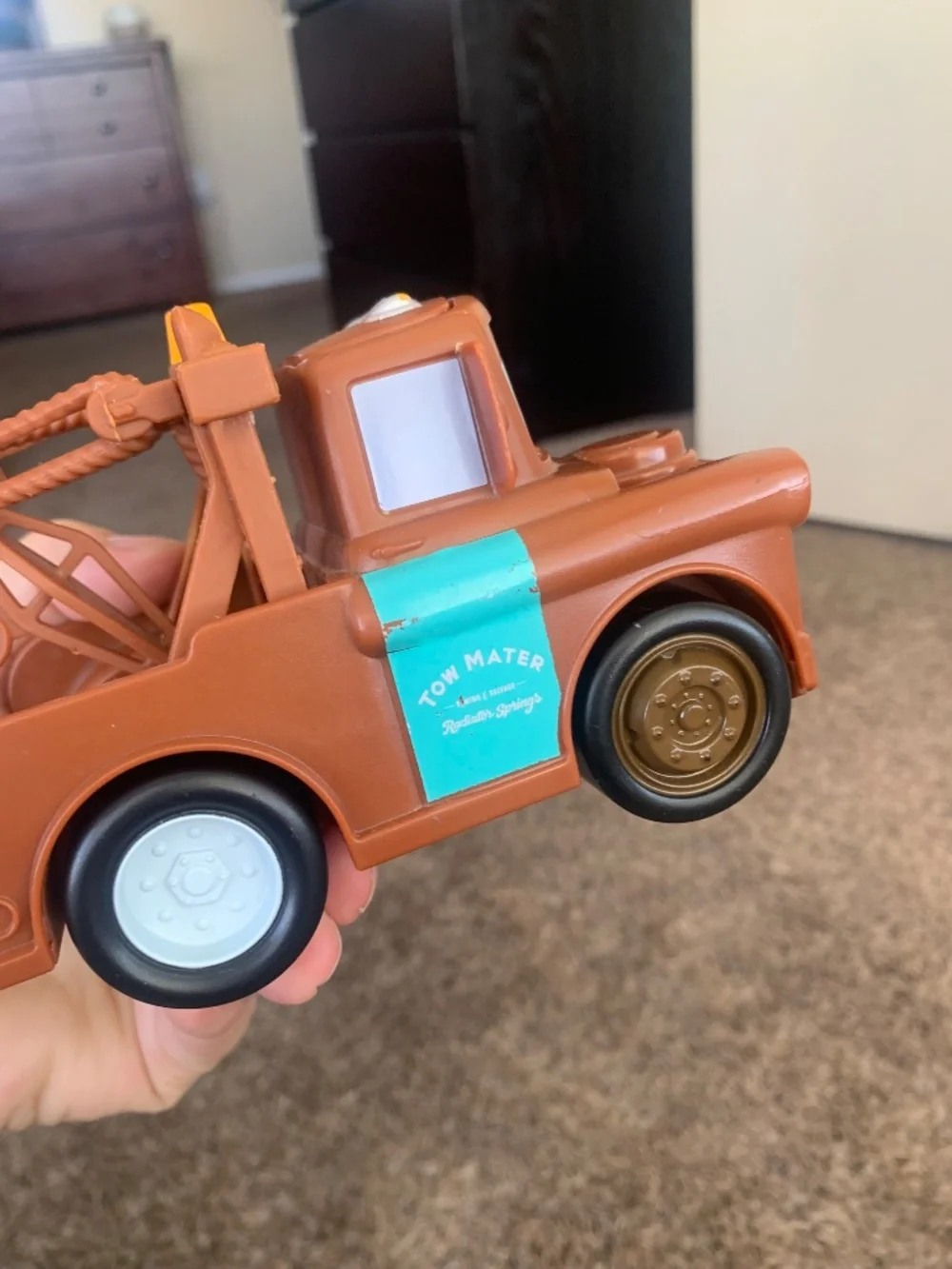 Disney/Pixar Cars Tow Mater Tracks Talking Vehicle Toy Mattel 2020